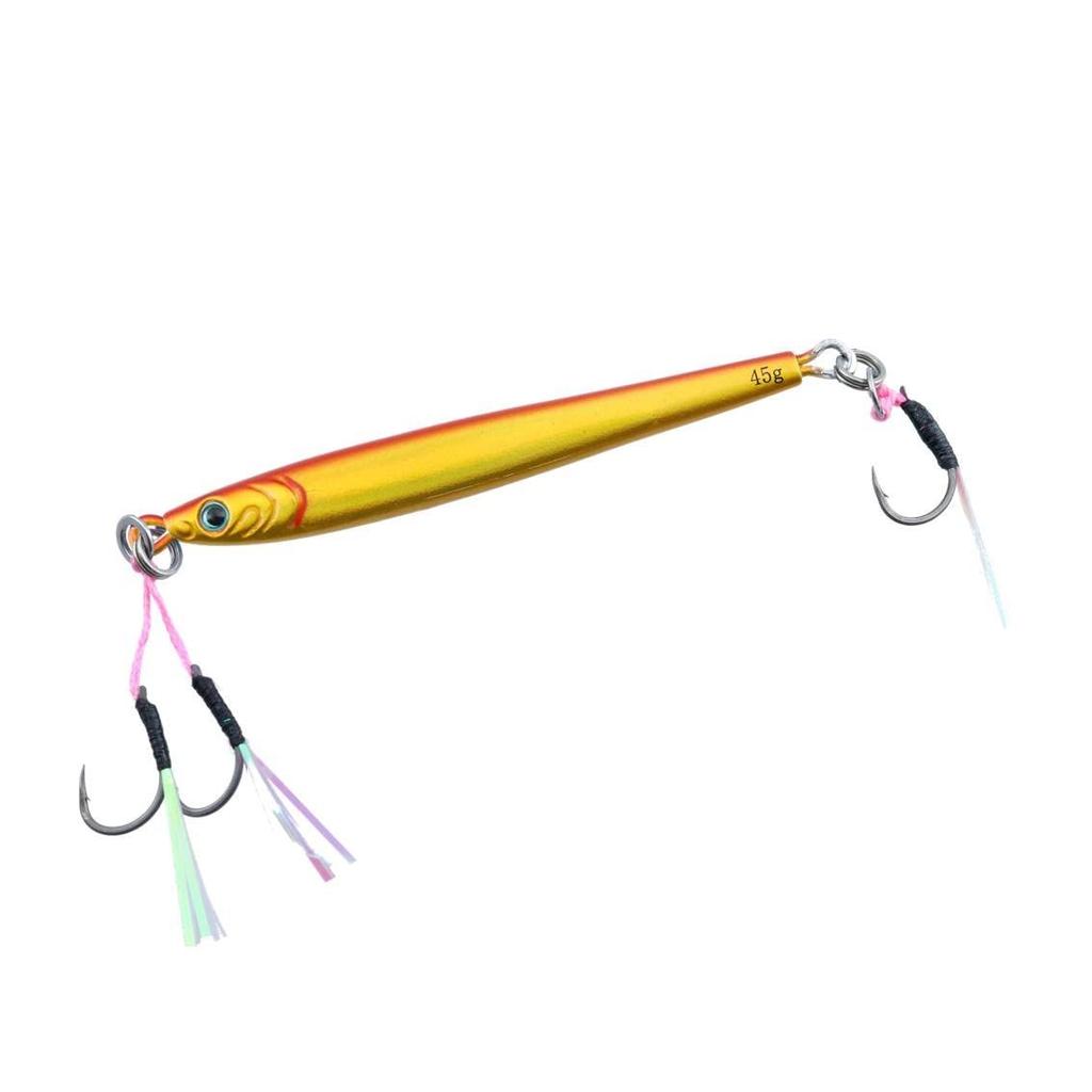 Daiwa Metal Jig TG Bait Slim SLJ 80g Adel Flash Red Gold