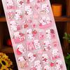 Kawaii 3D Stickers Cartoon DIY Stationery Stickers for DIY Book Notebook Nail Phone Case Scrapbooks Calendars