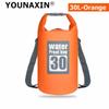30L PVC Waterproof Dry Bag Outdoor Diving Foldable Storage Beach Swimming Bag Rafting River Ocean Backpack