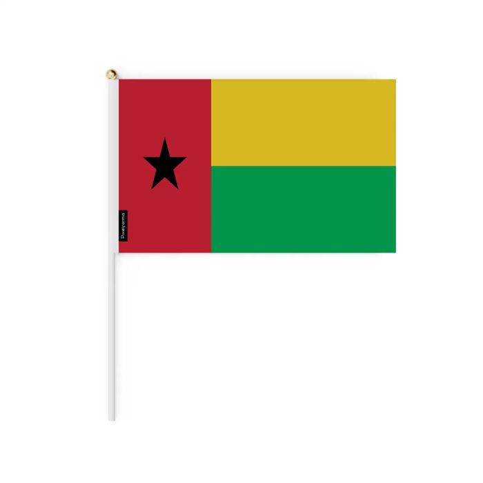 Drapeau - PIXELFORMA - Guinée-Bissau - 30 X 45 Cm - 50 Pièces - Polyester Résistant