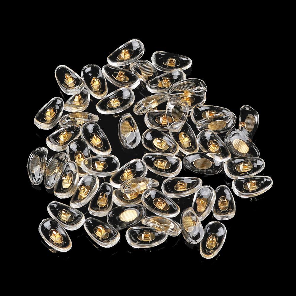 Safety Push-In Anti-Slip Eyewear Accessories Eye Care Tools Silicone Nose Pads Glasses NosePads