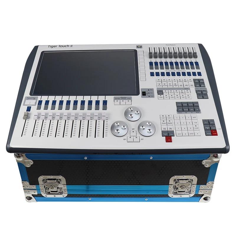 Tiger Touch 2 DMX Stage Light DJ Equipment System11.1/16 Intel I7cpu Tiger Touch Ll Console For Disco Party Moving Head Light Pa