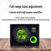 10" 12V Car Subwoofer with Heavy Bass & Active Amplifier