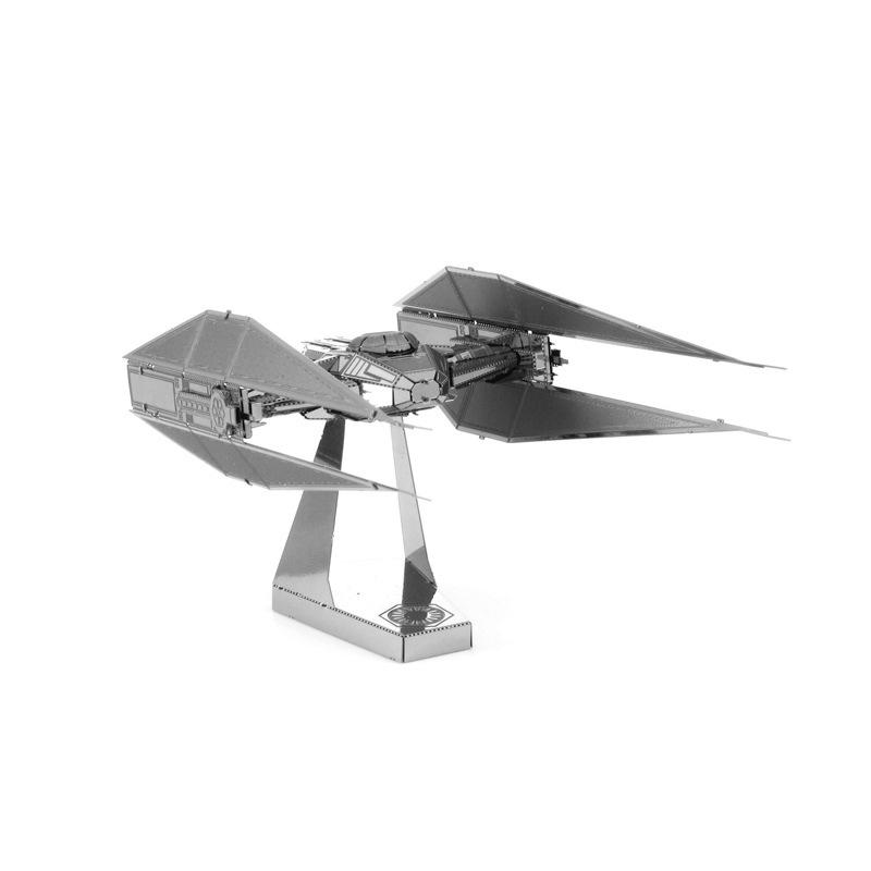 Star Wars 3D Metal Puzzle Series: Millennium Falcon, R2-D2, TIE Fighter Assembly Model - Perfect Birthday Gift