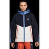 Nike Sportswear Heritage Color Block Warm Hooded Jacket Men Outerwear Obsidian CU4447-451