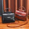 Women PU Leather Shoulder Student Messenger Bag Top-Handle Women Fashion Small Bags Female Designer