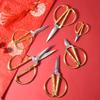 Retro Stainless Steel Tailor Sewing Scissors Fabric Needlework Cutting Cutter Durable High Steel Vintage Shears Scissors