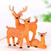 Crafts Individuality Miniatures Simulated Home Decoration Figurines Elk Forest Deer Sika Deer