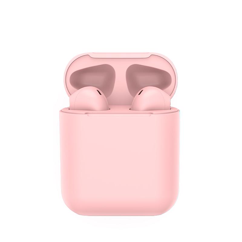 Обновленные наушники Inpods 12 TWS Bluetooth 5.3 с низким уровнем задержки и шумоподавлением, супербасовые наушники с микрофоном для iPhone Xiaomi Huawei