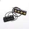 Motorcycle Led Spot Light Dual Color Hi/Low Beam Fog Lamps For Car Trucks Suv Utv Mini Lens Headlight Driving Light