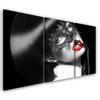 Three Piece Picture Canvas Print Female Sey