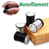 Monofilament Fly Tying Thread 0.006inch 100yd Nylon Clear Black White Saltwater Bonefish Shrimp Epoxy Head Fly Tying Strong Durable