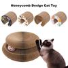 Magic Organ Cat Scratching Board Interactive Cat Accordion Toy Cat Scratching Post with Ball Track Funny Cat Paw Board
