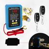 12V 240A Kill Switch Remote Battery Disconnect Switch with Led Voltage Display Automatic Power Shut Off Switch for Auto