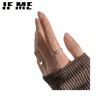 Retro Creative Geometric Hollow Silver Color Open Ring for Women Hip-hop Personality Chain Stitching Couple Ring Party Gifts