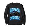 Ripple Junction X Monster Jam Grave Digger Ice Cold Truck Long Sleeve T-Shirt