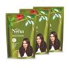 Natural Henna Powder For Hair Color And Nourishment | (Pack of 3 X 140G ) Mehandi For Soft Shiny Healthy Hair