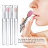 Portable Silicone Lip Brush, Small Brush With Cover Application, Lipstick For Dustproof Brush C1S6