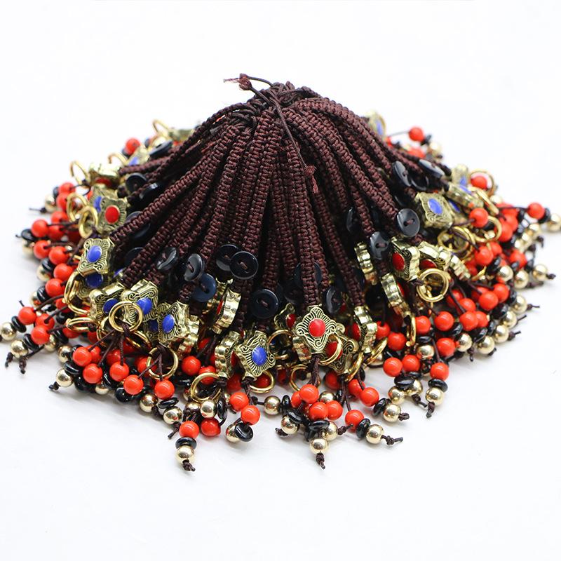 Handwoven Creative Buckle Keychain Lanyard - Unisex Jewelry Accessory