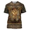 Ancient Egypt T-Shirts Egyptian Symbol Pharaoh 3D Print Men Women Fashion Oversized Short Sleeve T Shirt Kids Tees Tops Clothing