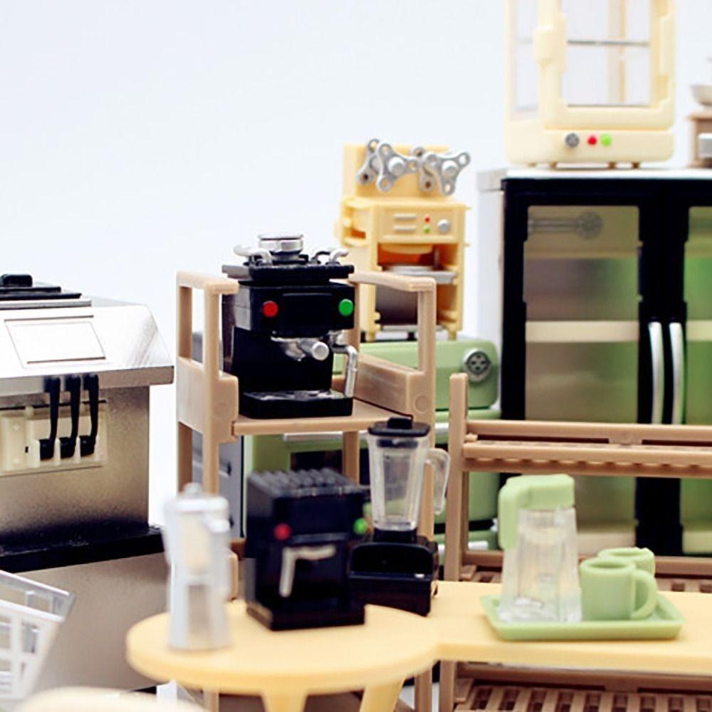 Shooting Props Ice Cream Maker Model Lifelike Electrical Model  for 1/12 1/6 Dollhouse