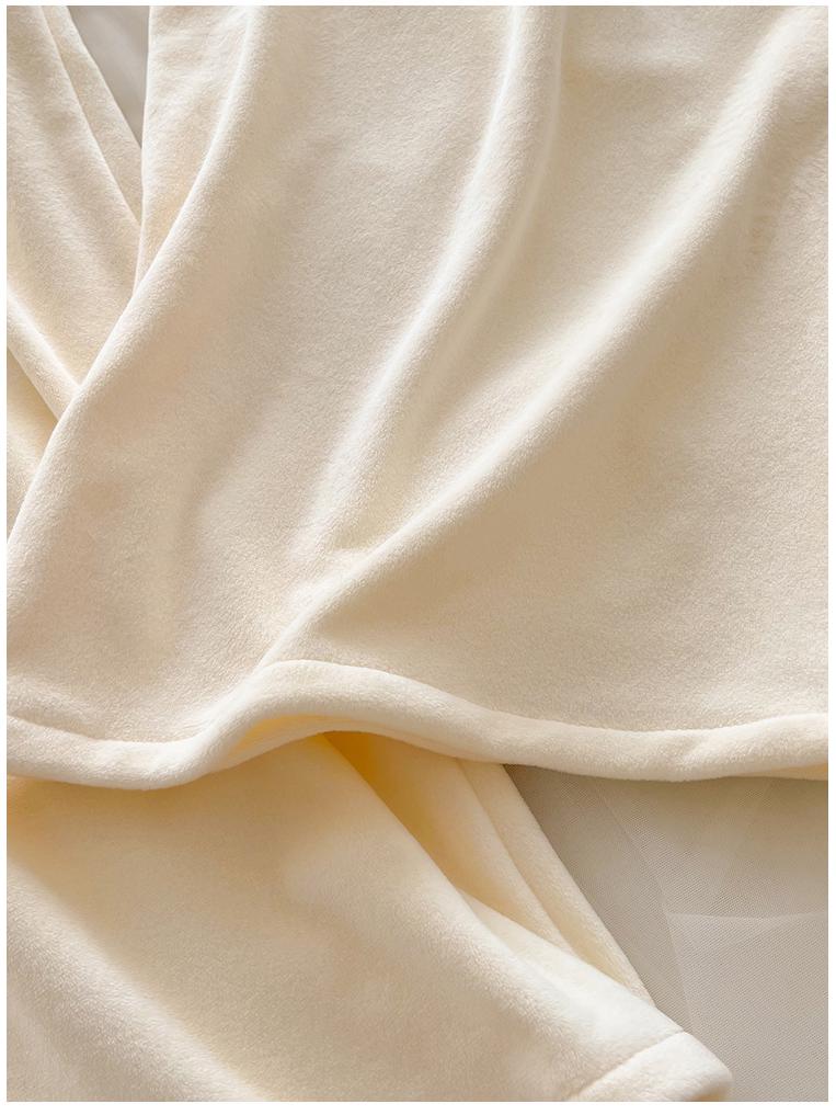 Women's Autumn/Winter Fleece Pajama Set – Cozy, Lightweight, Double-Sided, Wear Outdoor Homewear