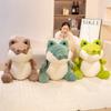 Simulation Green Crocodile Doll Plush Toy Big Crocodile Doll Children's Soothing Rag Doll Birthday Gift