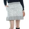 New Balance Golf Knit Skirt Logo Jacquard 00 Women's (12G Stretch) / 012-3234513 030_White [XS]