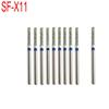 1 Box Dental Diamond Burs Drill Dental Burs Dia-burs for High Speed Handpiece Medium FG 1.6M Dentists SF-X11