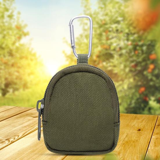 Small Key Storage Lightweight Holder Bag with Carabiner CLE