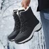 Women Boots Winter Waterproof Snow Boots Fur Women Platform Shoes Slip On Woman Ankle Boots Plush Warm Winter Female Shoes