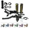 CNC Motorcycle Brake Clutch Pump Lever Hydraulic Master Cylinder Handlebar Grip 7/8" 12.7mm Piston Lever Grip for Honda Yamaha