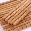 Chinese Food Natural Bamboo Home & Kitchen Wood Chopsticks Dinnerware Wooden Tableware Flatware
