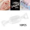 10 Pieces Jewelry Storage Case Organizer Delicate Candy Box Gift Trinket for Travel