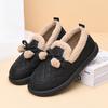 The New Style of DouDou Shoes Features Fleece Wool, with Thick-soled Casual Shoes On Top and Warm Shoes On One Foot