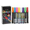 8Pcs Chalk Markers 8 Colors Bright Vibrant Colors Erasable Easy Removal Wide Application Chalkboard