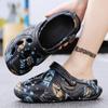 Slippers Trendy Platform Beach Sandals Wear Non-Slip Bag Head Large Size Men Camouflage Hole Shoes Men