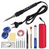 Digital Electric Soldering Iron Kit Temperature Adjustable 220V 110V Welding Tool Ceramic Heater Soldering Tips Repair Tools