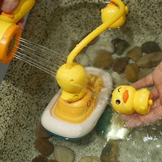 B&C Duck Family Shower Play Set, Korean Bath Toys