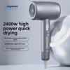 High-Speed, High-Power Negative Ion Hair Dryer with Blue Light Technology - Gentle, No Damage, Household & Hotel Use