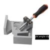 Single/Double Handle 90° Right Angle Quick-Release Woodworking Clamp, Alloy Material