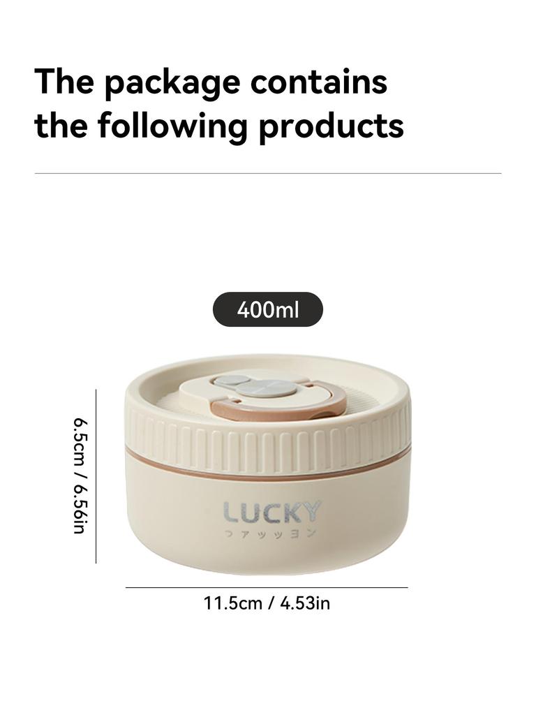 WORTHBUY Portable Sealed Thermal Lunch Box For Kids Stackable Microwave 304 Stainless Steel Bento Box Insulated Food Container