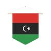 Drapeau - Libye - 30 X 45 Cm - Polyester - Impression Recto/verso - Accessoires Inclus
