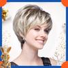 Newest Women's Fashion European Wig Short Hair Headgear