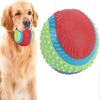 Dog Toy Ball, Non-Toxic Bite-Resistant Rubber Teeth Cleaning Chew Ball Exercise Game IQ Training Toy Ball for Large/Medium/Small Dogs