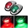 Yacht Marine Sailing Light 12V Red Green Sidelight Universal Navigation Signal Light