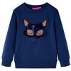 Navy Blue Sweatshirt for Children 92/104/116/128/140