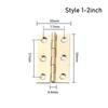 Multilayer Plating Cross Hinge Window Accessories Furniture Hardware  Cabinet Cupboard Window Door