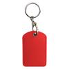 PU Leather Card Holder Keychain Key Ring Door Lock Access Tags ID Card Case Keychain Access Card Bag Key Tag Ring