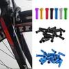 Pcs Durable Cycling Bicycle Accessories Aluminum Alloy Bike Brake Wire End Cap Shifter Cable Cover